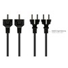 Good Connections P0005-S018 Power Cable 1.8 m Type E+F (CEE