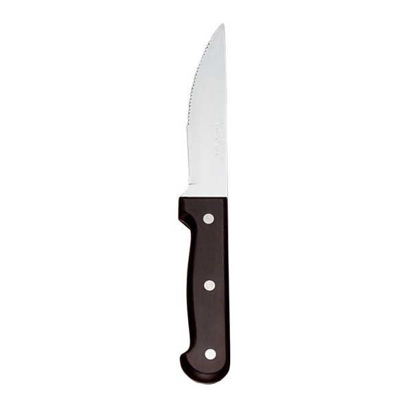 World Tableware Chop House S/S 10" Steak Knife w/Black Bakelite Handle