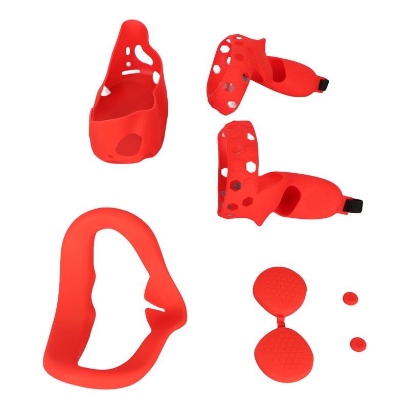 5 in 1 Silicone Cover Set for Quest 2 Includes