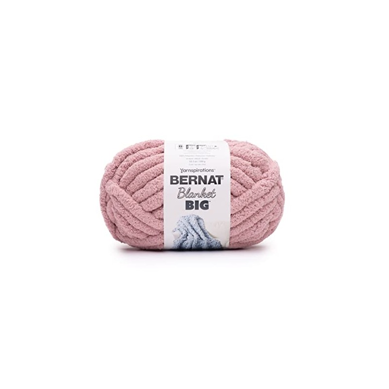 BERNAT Blanket 'Big', Chalk Pink, 300g