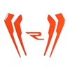 BIKE-label Decorative protective sticker compatible with KTM 1290 Super Duke