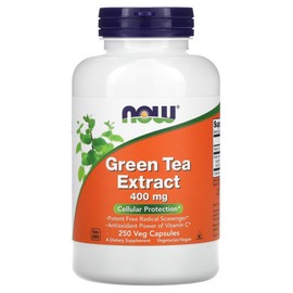 Now Foods Green Tea Extract 400mg 250 Veggie Capsules, 1 Piece, 250 Tablets / 나우푸드 녹차 추출물 400mg 250베지캡슐, 1개, 250정