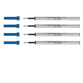Cross 4 - Rollerball Selectip Gel Pen Refills - Blue Ink
