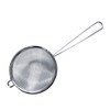 Cuisinox Fine Mesh Strainer, Stainless Steel with Handle, 3" x