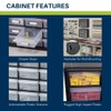 Akro-Mils 24-Drawer Plastic Drawer Storage Cabinet for Garage Organization, Bead