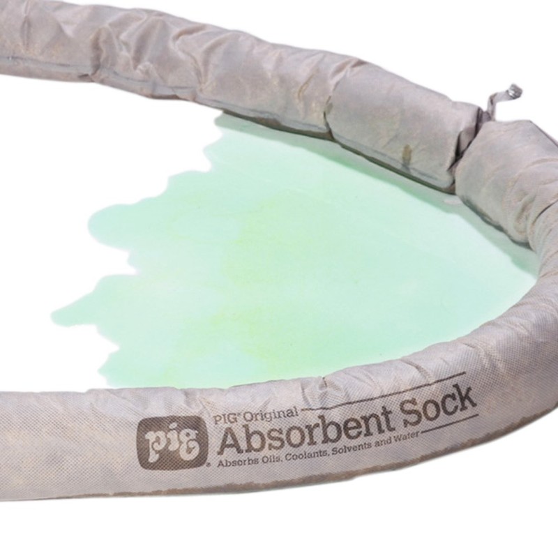 Original Absorbent Sock - Oil & Water Absorber Snake -