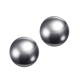 METALLIXITY Precision Balls G200 25mm 2pcs, 201 Stainless Steel Bearing Balls Beads - for Industry Kit, Machinery, Automotive, and DIY