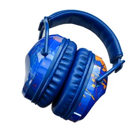 Sensory Junction Ear Defenders Noise-Cancelling Ear Protection with Extra Soft Adjustable Earmuff for Kids, Autistic Toddlers, and Children with Sensory Sensitivities. (Blue)