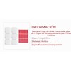 Caja organizadora de uñas transparente y 30 unidades de cinta