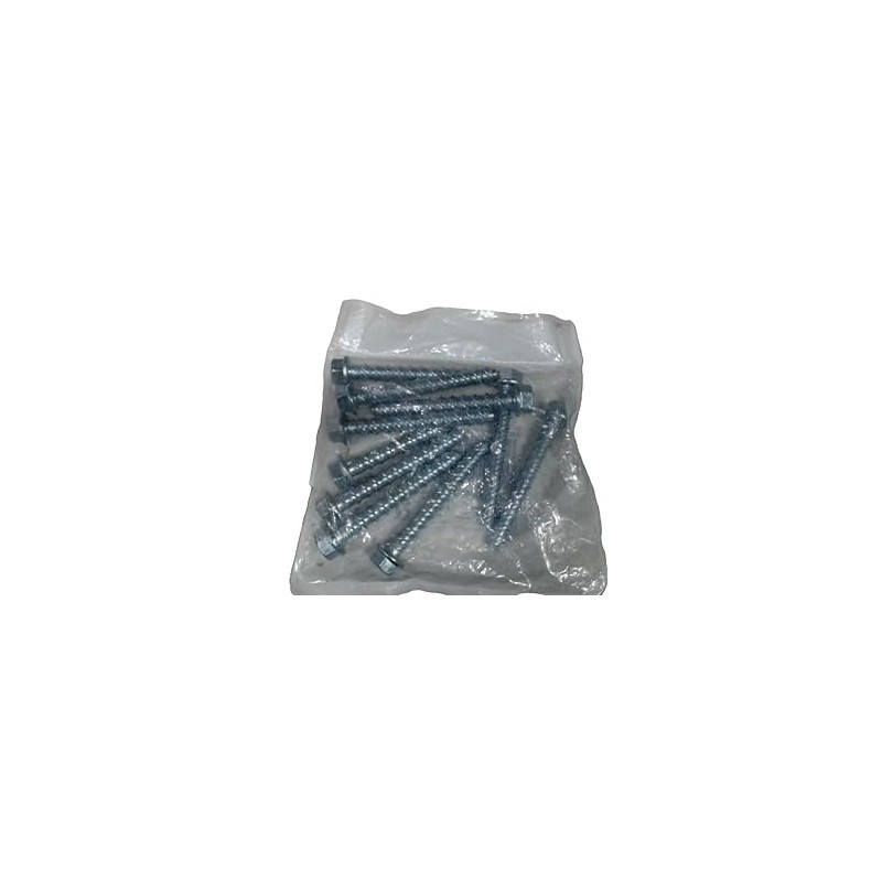 Merriway BH05758 (10 Pcs) Self Tapping Concrete Masonry Hex Head