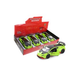 Showcasts Lambo Huracan STO, Green 68279D - 1/24 Scale Diecast Model Car