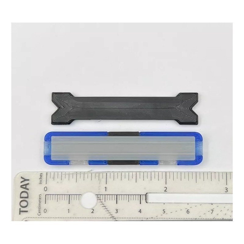 LED Ready Lightbar 1/18 LED Ready Whelen Edge Lightbar Blue