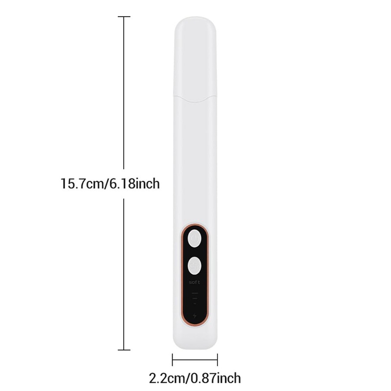 Namvo USB Electric Nail File for Acrylic Gel Nails, Cordless