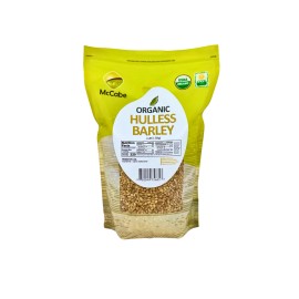 McCabe Organic Hulless Barley 3lbs, USDA & CCOF Organic Certified