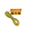 BERNSTEIN ESD Grounding Block 1 x 10 mm Push Buttons