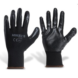 MIKEL'S GEN-2G Guantes para Trabajo de Nylon con Espuma de Nitrilo (L)