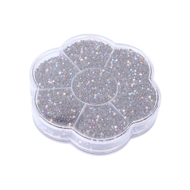 14400pcs Rhinestones Shiny Transparent Decorative Nail Art Accessories for Clothes