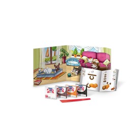 Fimo Kids Form & Play Pet 7 Parts, clay, Multi-Colour, 15.5 x 15.6 x 2.2 cm