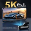 LINGDU Dash Cam 5K with Voice Control, 5G WiFi APP