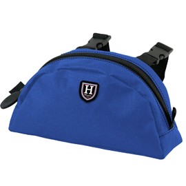 Harrison Howard Saddle Pommel Pocket with 1680D Waterproof Fabric Saddle Pouch Sack Pommel Saddle Bag for Western Saddle-Champion Blue