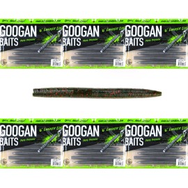 Googan (6) Packs Googan Squad 6" Lunker Log Worm California Craw Brand New In Pack
