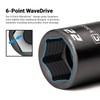 Capri Tools 11 mm Shallow Impact Socket, 1/2-Inch Drive, 6-Point,
