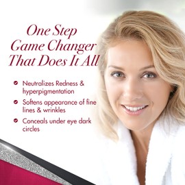 Ybf Beauty Neutralizing Creme - Concealer Makeup and Corrector - Even Skin Tone, Face Cover Up, and Under Eye Dark Circle Concealer - Neutralized Redness, Softens Appearance of Fine Lines and Wrinkles