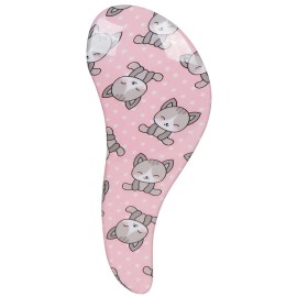 cala tangle free hair brush kitty print