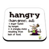 CS447 Defination Hangry Novelty Funny Coffee Tea Drink Gift Glossy