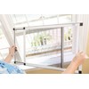 Fenestrelle Expandable Window Screen – 15″ H × 21″–40″ W