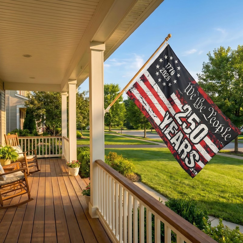 250th Anniversary Flag 3x5 ft - 250 Year Commemorative Flags