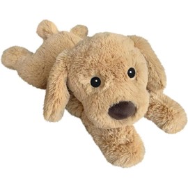 Dog Stuffed Animals, Microwavable Stuffed Animal Adorable Fluffy Puppy Plush for Warmth, Heatable Coolable Lavender Scent Dog Plush Toys, Cute Soft Dog Plushies for Kids Adults Gifts, Golden Retriever