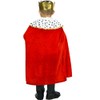 SEA HARE-Child Fantasy King Robe and Crown Set Costume (10-12