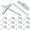 Rierdge 12 Pcs 3/16 x 3 Inch Heavy Duty Metal