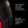 NRG Knee Brace w/Spring Hinge Black S