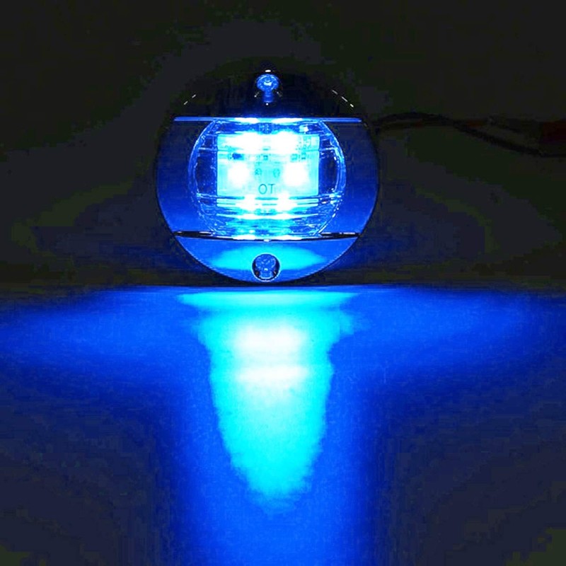 6 Pcs Marine Boat LED Cabin Deck Courtesy Light Stern