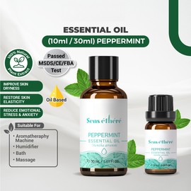 Sens éthéré 10ML & 30ML Peppermint Essential Oil Natural Plant Tpy Aromatpy Diffuser Humidifier Massage