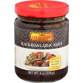 Lee Kum Kee Black Bean Garlic Sauce, 8-Ounce Jars (Pack of 4)