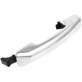 ROADFAR Exterior Door Handle Front Driver Left Passenger Side Compatible for 2008-2016 for Toyota for Sequoia,2007-2019 for Toyota for Tundra ‎81298; 69210-0C020 2pcs Chrome