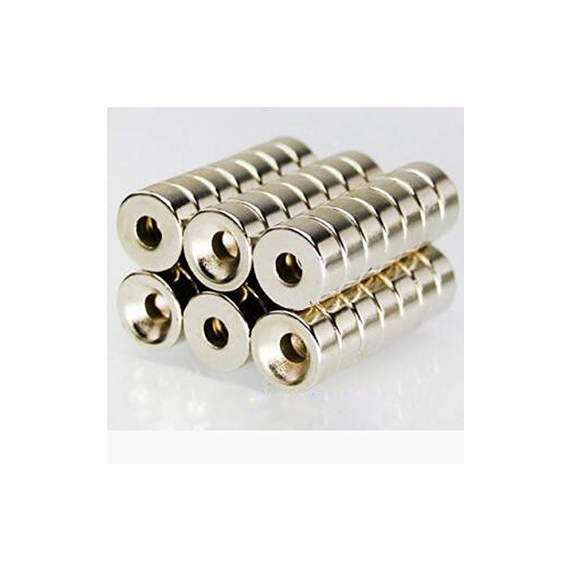 20 Pieces D12mm x H3mm,4mm Hole, countersunk disc Small Multi-Function