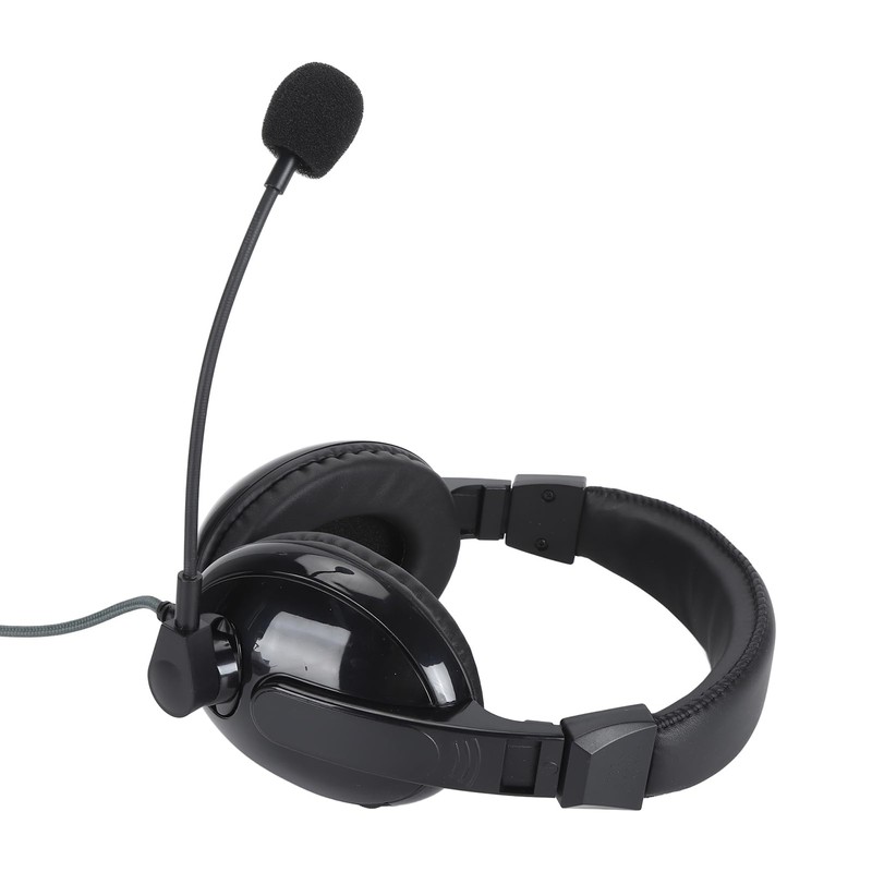 Wired Gaming Headset, 3.5mm Audio Jack Over Ear Headphones, Noise