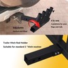 VANROUG Upgrade Hitch Mount 4 Truck Flag Pole Holder,Fishing Rod