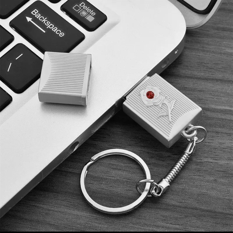 UFARID Rose USB Flash Drive Memory Stick USB Flash Drive