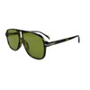 QVKUUT Retro Rectangular Sunglasses for Men and Women Rectangle Retro