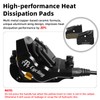ZTZ MTB Hydraulic Disc Brake Set, 4 Piston Hydraulic Brakes