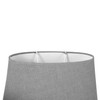 Sema 97122 Lamp shade oval texture/fabric light grey