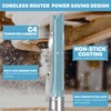 KEENTECH Carbide Tipped Extra Long Straight Router Bit, 1/2 Inch