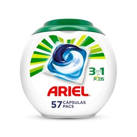 Ariel Detergente En Cápsulas 3en1 57 Pcs