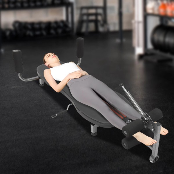 Unbranded Inversion Traction Table Back Stretcher Decompression Bench for Back
