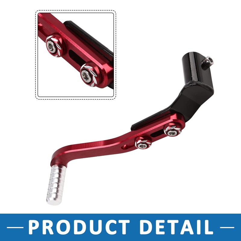 A ABSOPRO Motorcycle Gear Lever Shifter Pedal Peg Aluminium Alloy